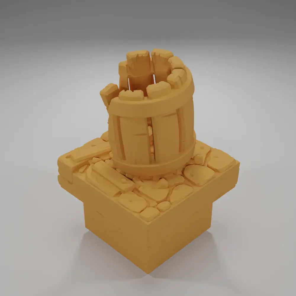 Broken Barrel - Medieval Town Part 2 - Dungeon Blocks