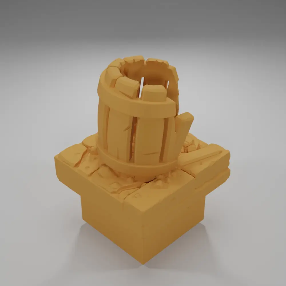 Broken Barrel - Medieval Town Part 2 - Dungeon Blocks