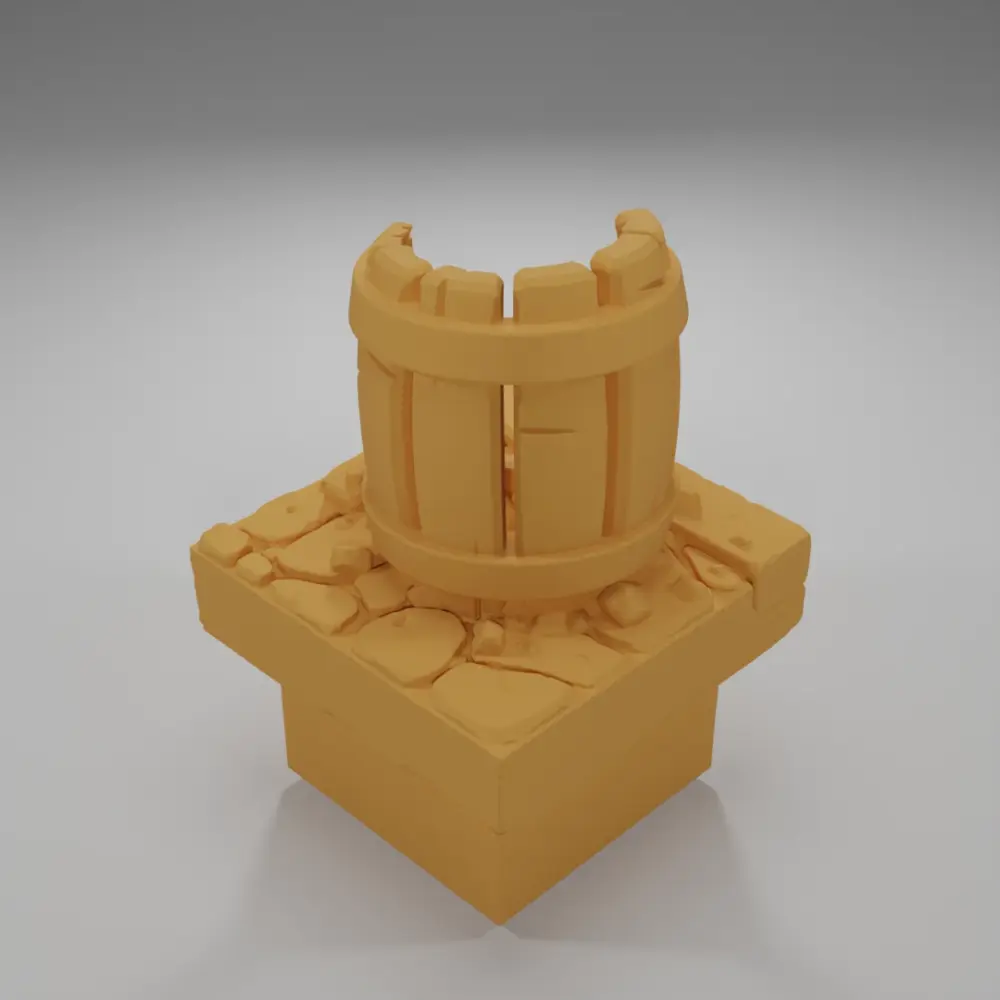 Broken Barrel - Medieval Town Part 2 - Dungeon Blocks