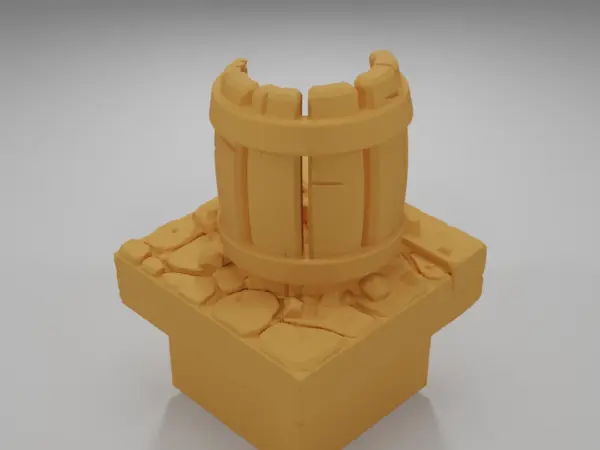 Heraldic Banner - Medieval Town Part 2 - Dungeon Blocks