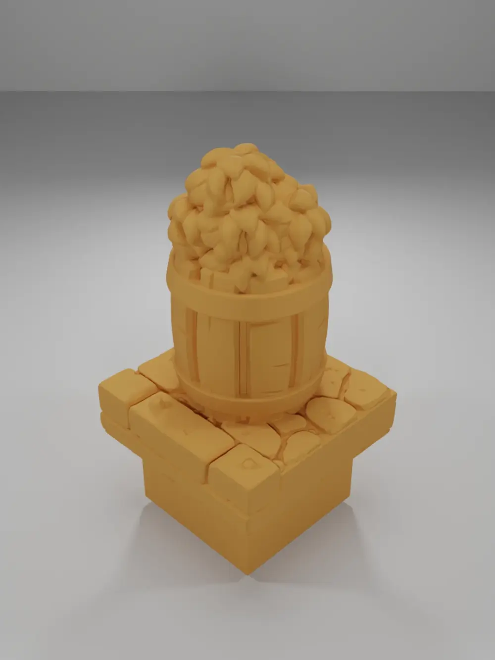 Leaves Barrel - Medieval Town Part 2 - Dungeon Blocks