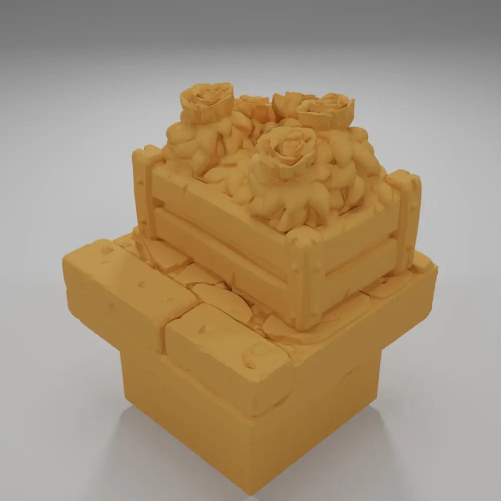 Flower Box 1 - Medieval Town Part 2 - Dungeon Blocks