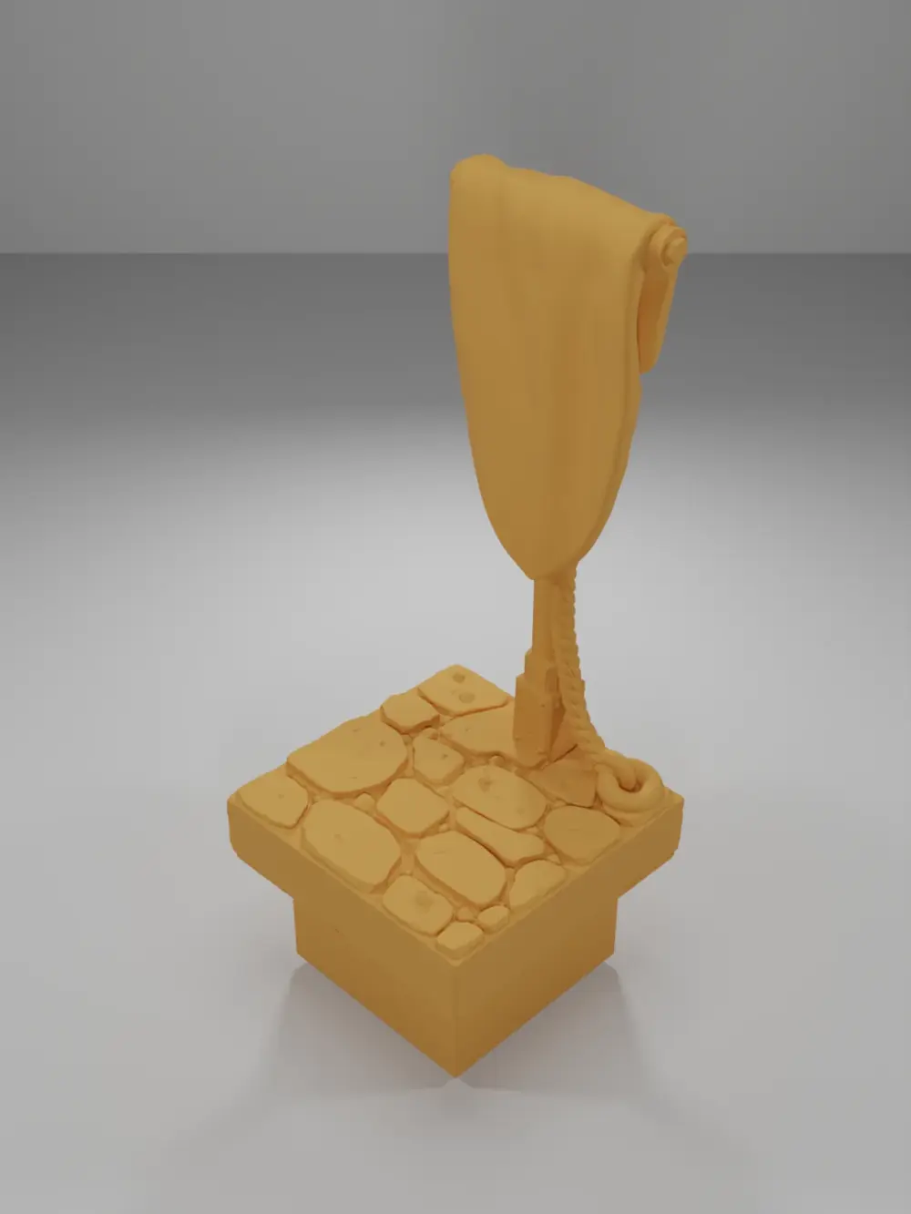 Heraldic Banner - Medieval Town Part 2 - Dungeon Blocks