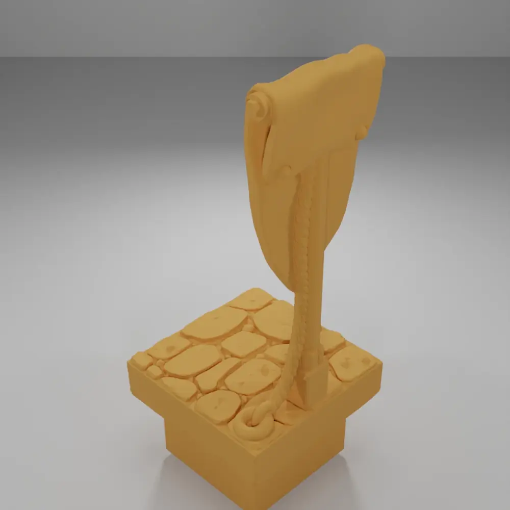 Heraldic Banner - Medieval Town Part 2 - Dungeon Blocks