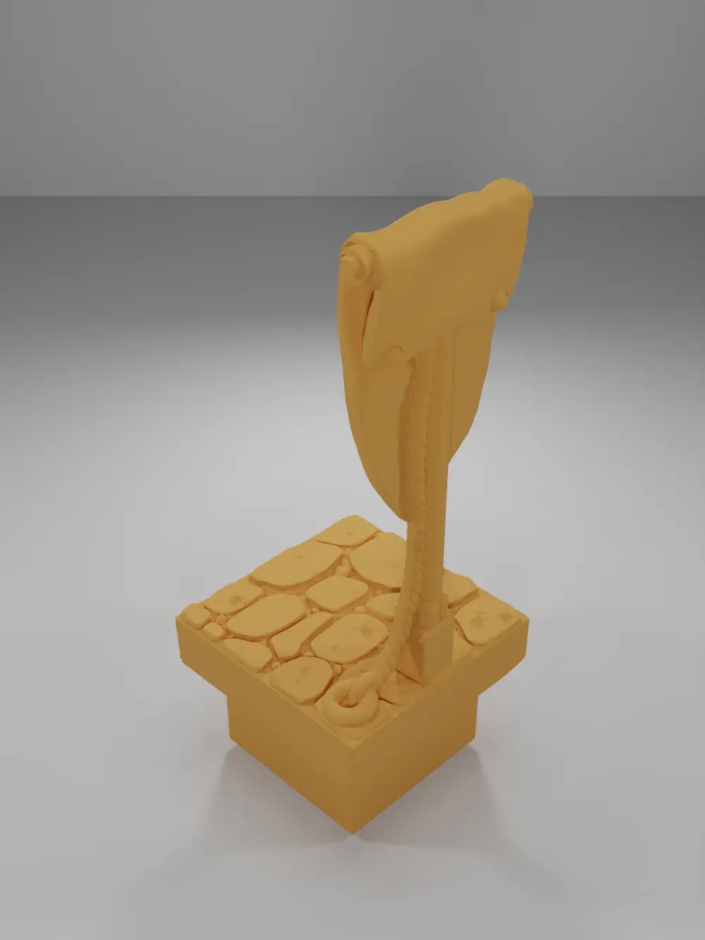 Heraldic Banner - Medieval Town Part 2 - Dungeon Blocks