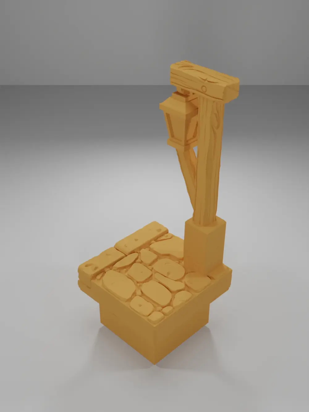 Street Lamp - Medieval Town Part 2 - Dungeon Blocks