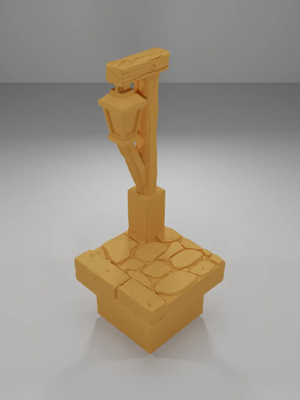 Street Lamp - Medieval Town Part 2 - Dungeon Blocks