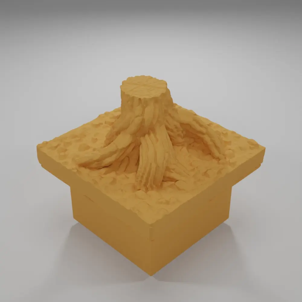 Tree Trunk - Medieval Town Part 2 - Dungeon Blocks