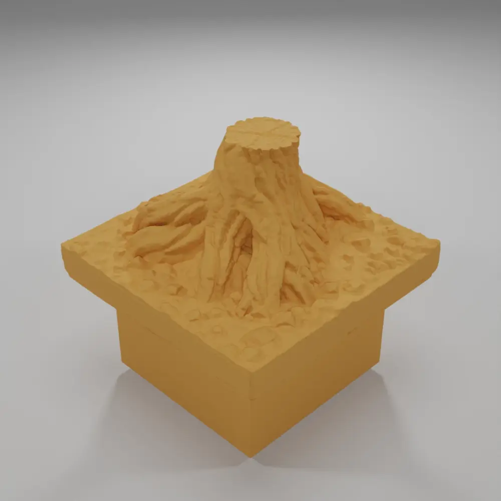 Tree Trunk - Medieval Town Part 2 - Dungeon Blocks