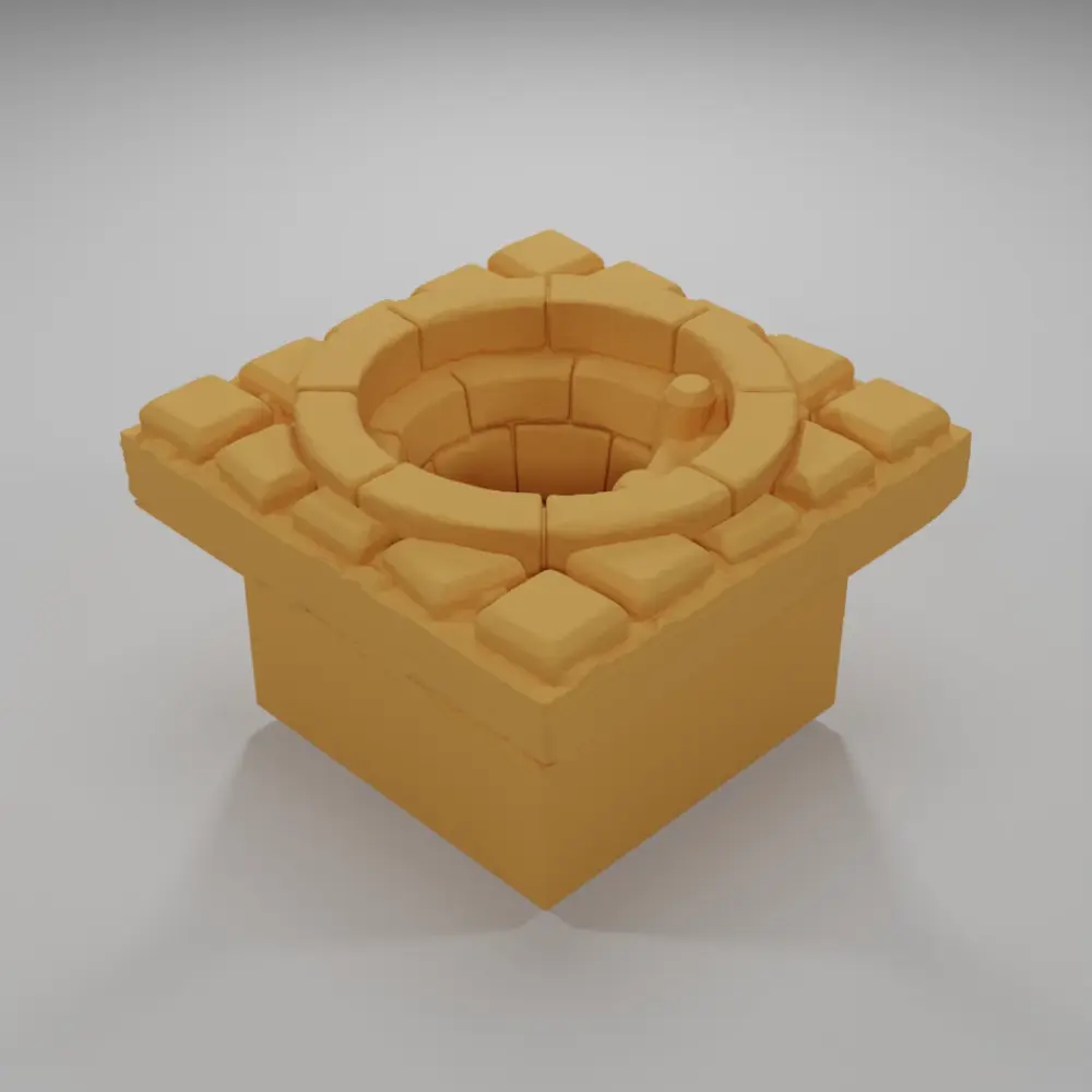 Opened Manhole - Medieval Town Part 2 - Dungeon Blocks