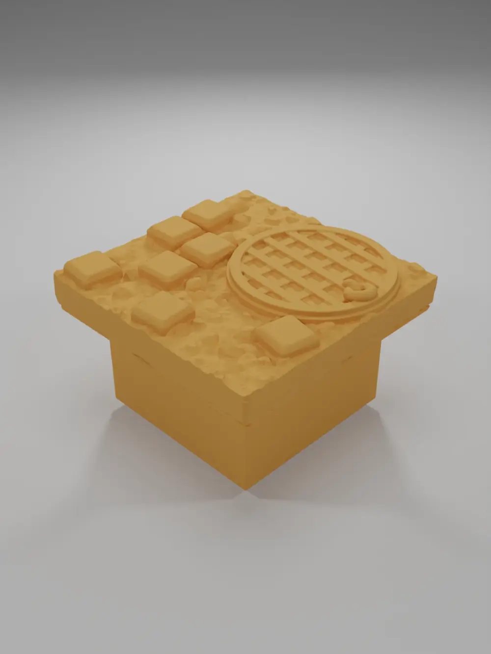 Manhole Cover - Medieval Town Part 2 - Dungeon Blocks