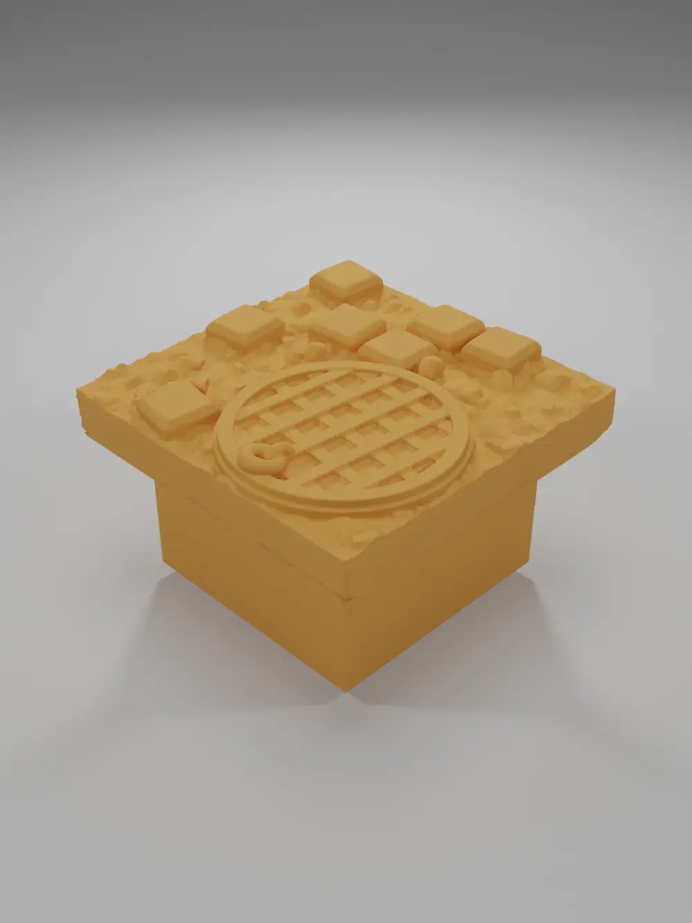 Manhole Cover - Medieval Town Part 2 - Dungeon Blocks