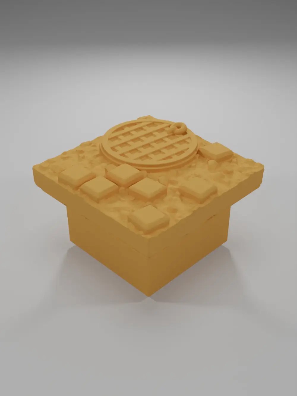 Manhole Cover - Medieval Town Part 2 - Dungeon Blocks