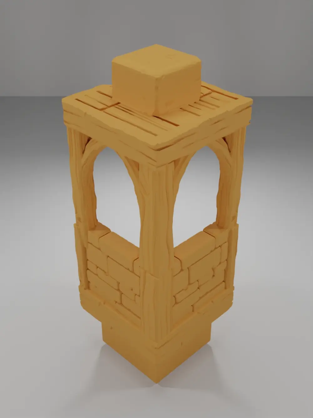 Low Angle Key - Medieval Town Part 2 - Dungeon Blocks