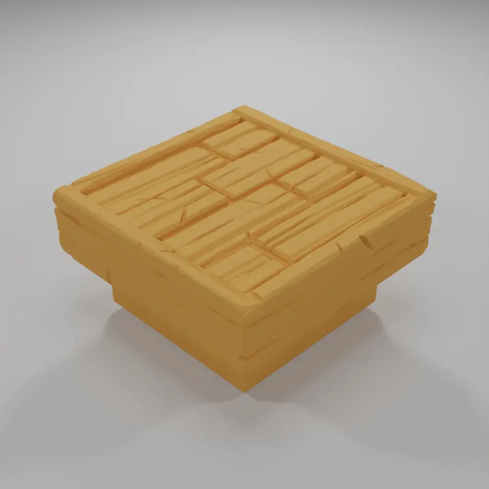 Wood Ground - Medieval Town Part 2 - Dungeon Blocks