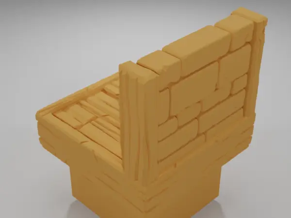 Desk - Medieval Town Part 2 - Dungeon Blocks