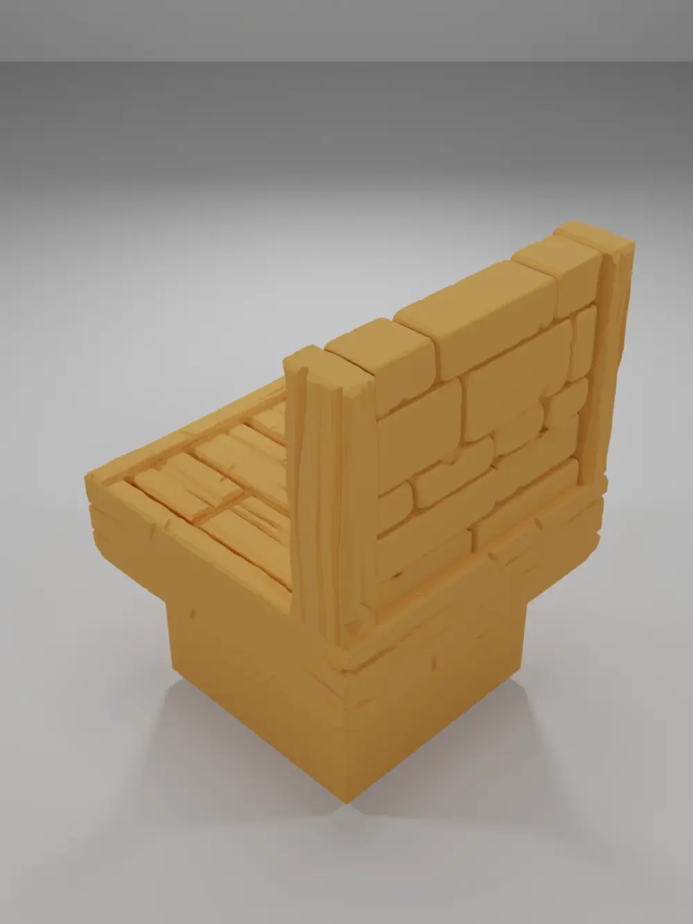 Wall 2 - Medieval Town Part 2 - Dungeon Blocks