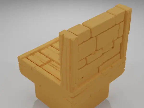 Desk - Medieval Town Part 2 - Dungeon Blocks