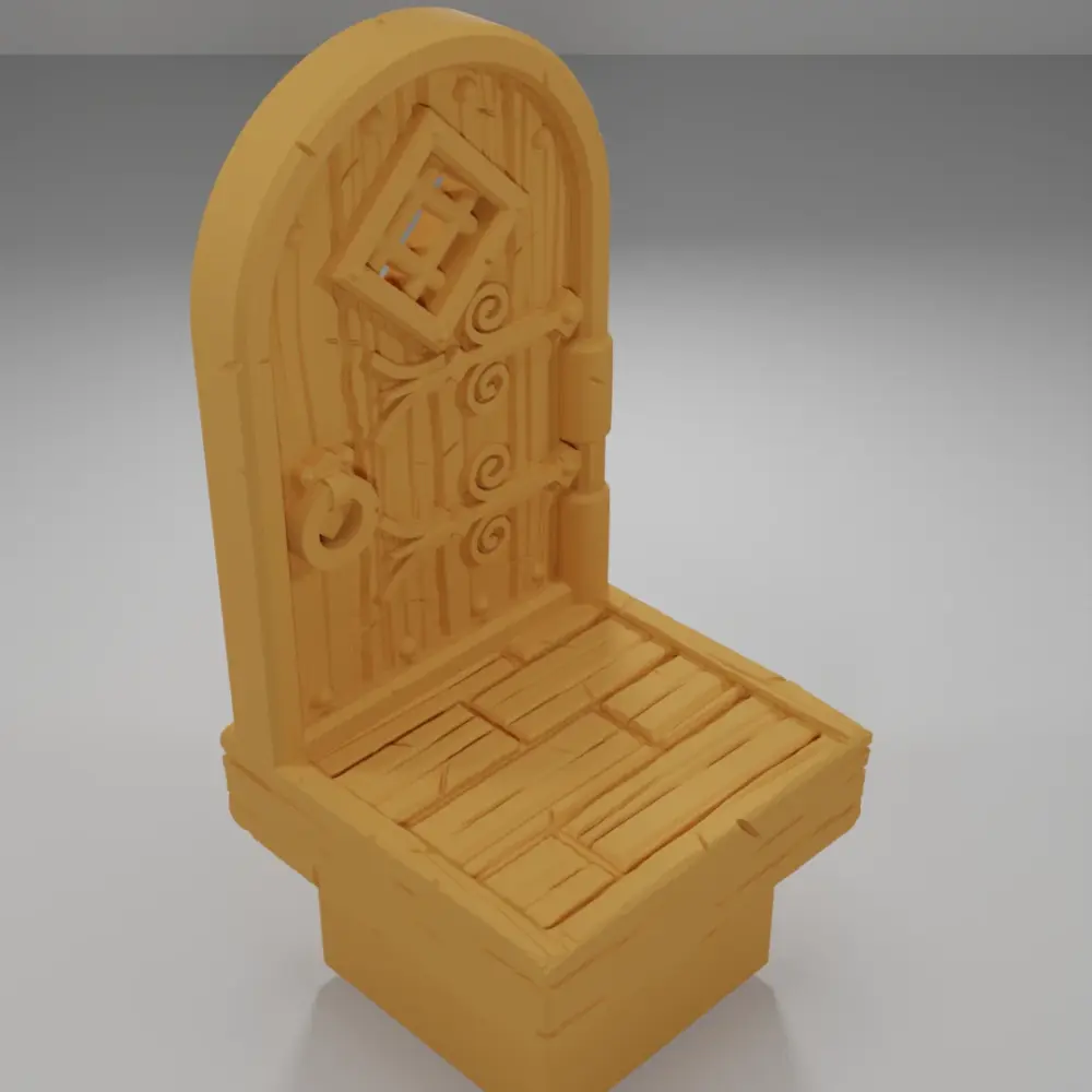 Door - Medieval Town Part 2 - Dungeon Blocks