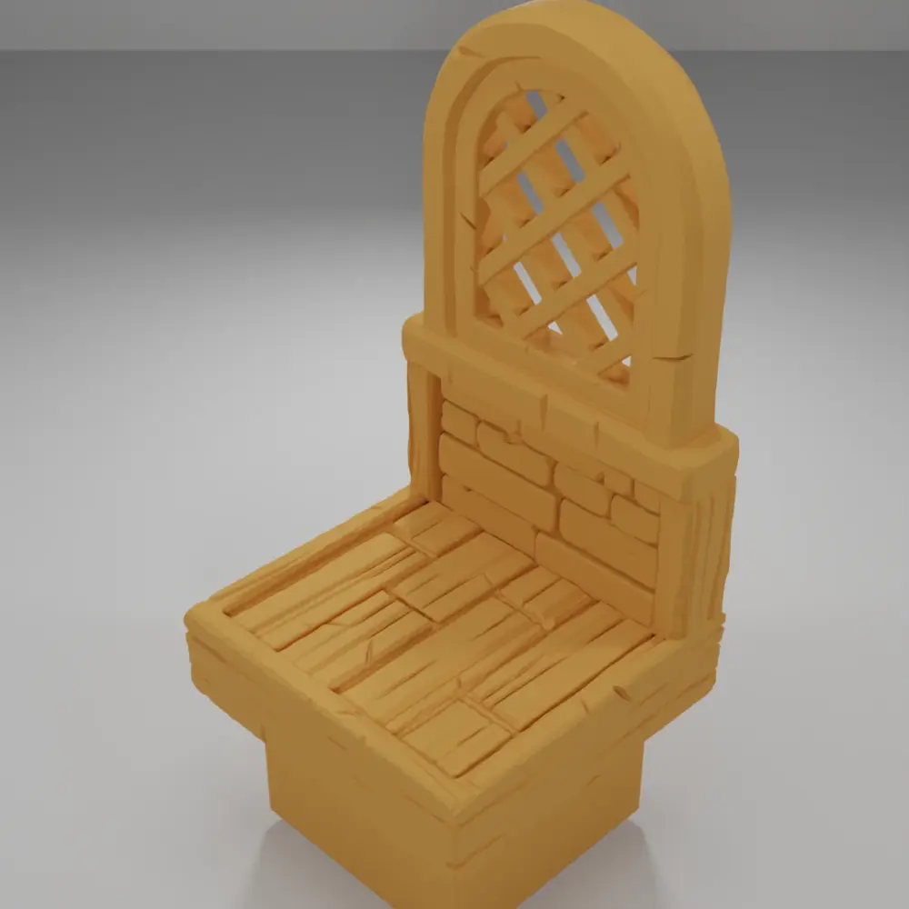 Holed Window - Medieval Town Part 2 - Dungeon Blocks