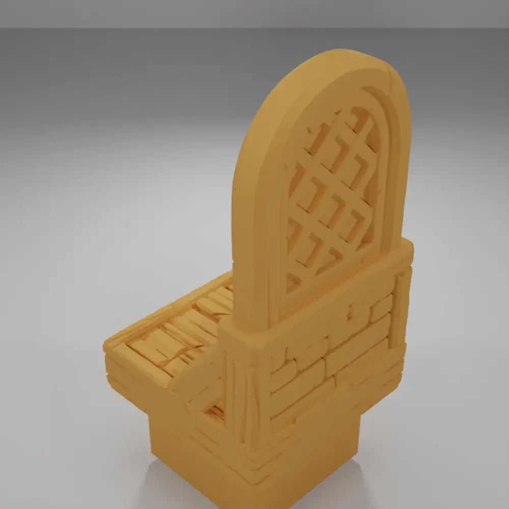 Window Wooden Planks - Medieval Town Part 2 - Dungeon Blocks