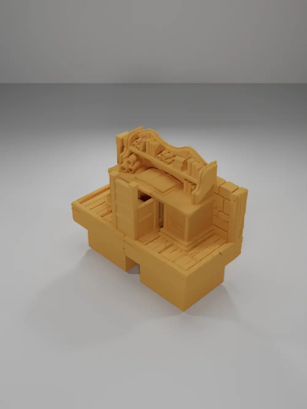 Desk - Medieval Town Part 2 - Dungeon Blocks
