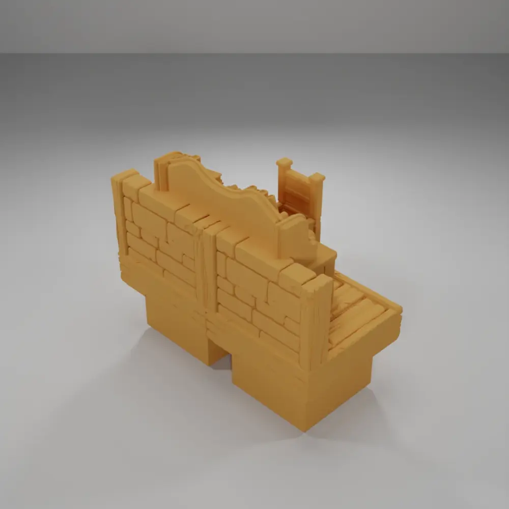 Desk - Medieval Town Part 2 - Dungeon Blocks