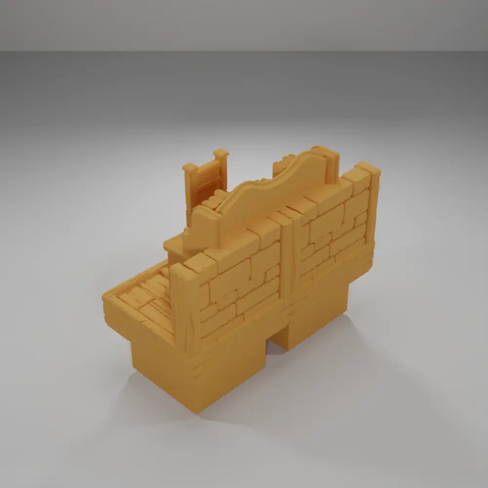 Desk - Medieval Town Part 2 - Dungeon Blocks