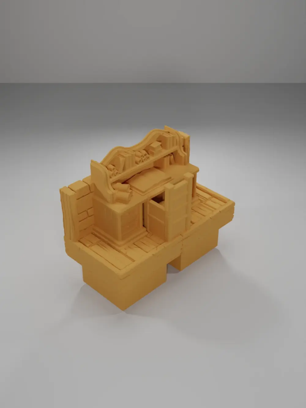Desk - Medieval Town Part 2 - Dungeon Blocks