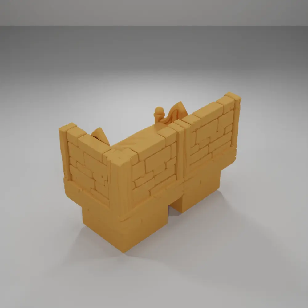 Bed Angle - Medieval Town Part 2 - Dungeon Blocks