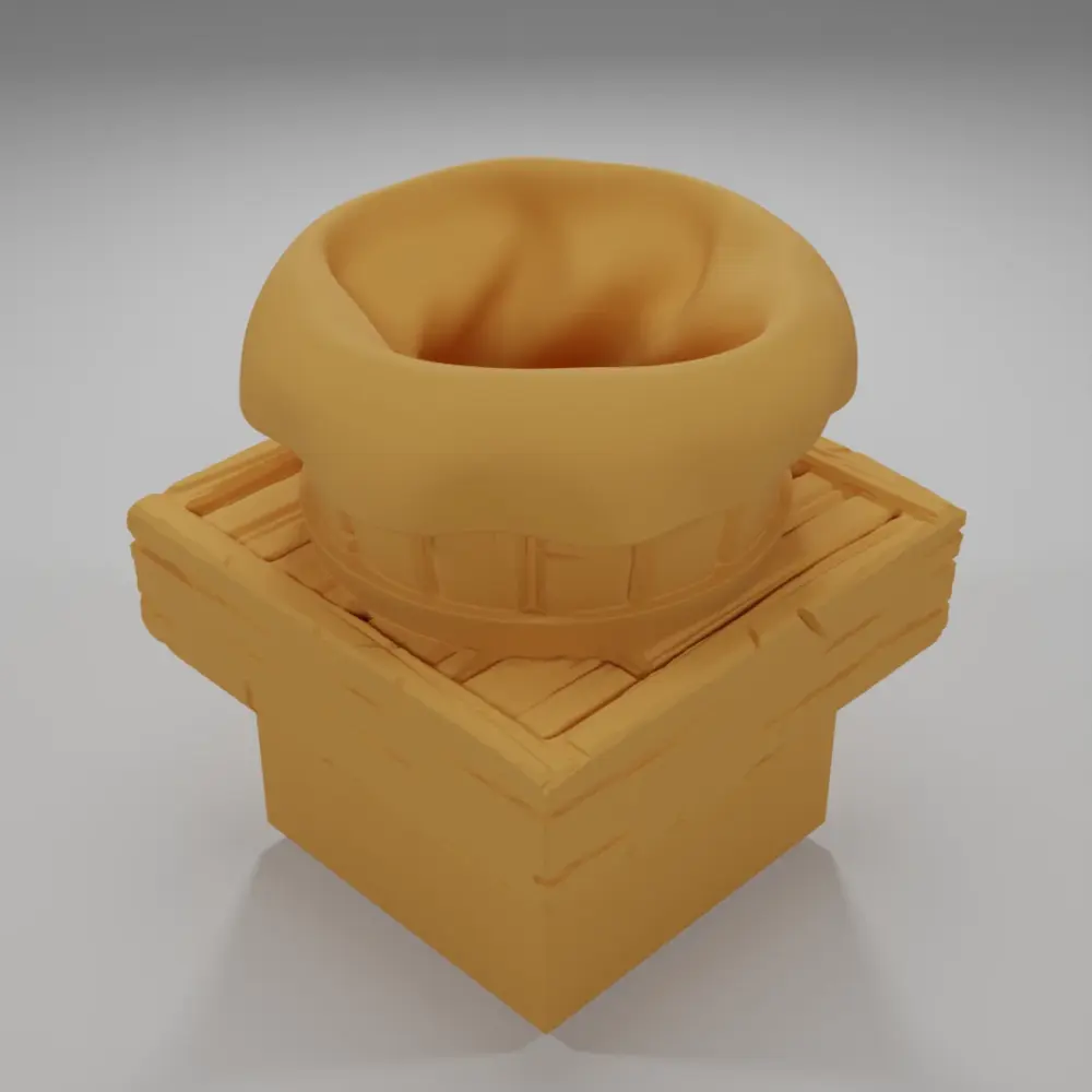 Empty Bath - Medieval Town Part 2 - Dungeon Blocks
