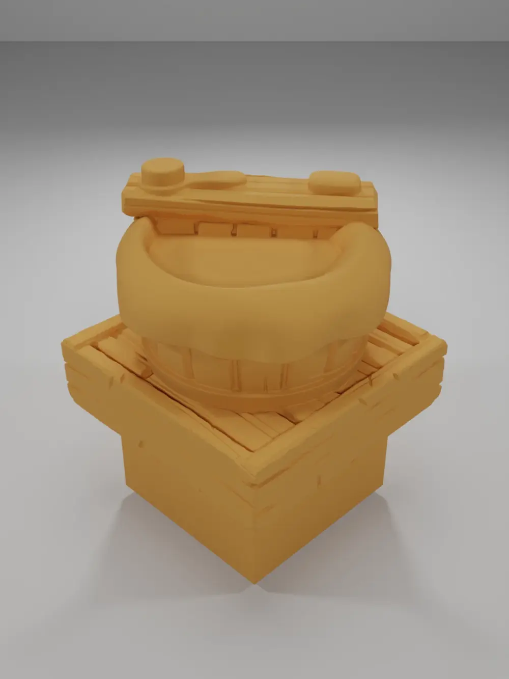 Bath With Water - Medieval Town Part 2 - Dungeon Blocks