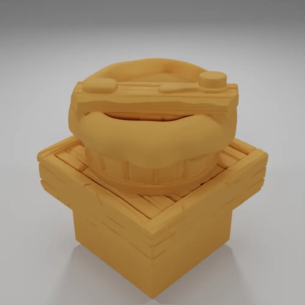 Bath With Water - Medieval Town Part 2 - Dungeon Blocks