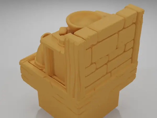 Set Table - Medieval Town Part 2 - Dungeon Blocks