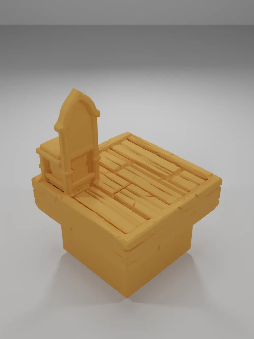 Chair - Medieval Town Part 2 - Dungeon Blocks