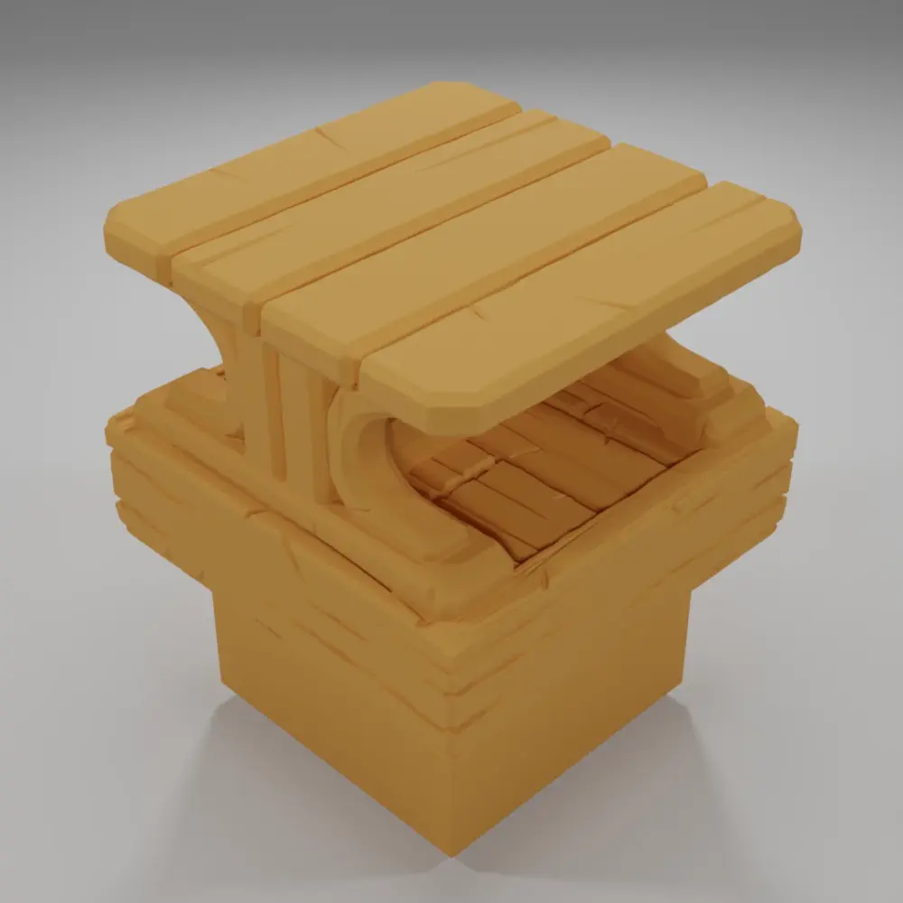Table - Medieval Town Part 2 - Dungeon Blocks