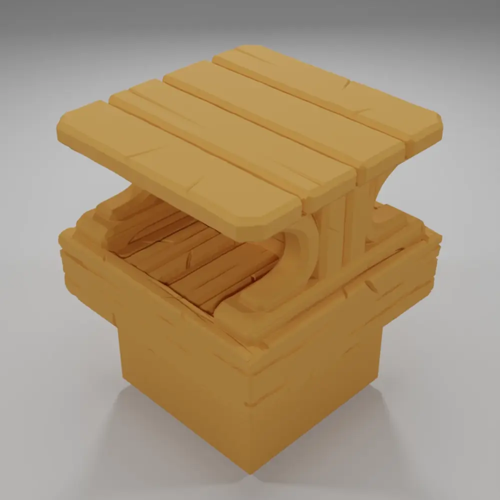 Table - Medieval Town Part 2 - Dungeon Blocks