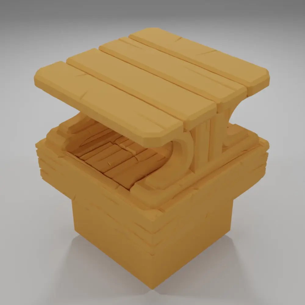 Table - Medieval Town Part 2 - Dungeon Blocks