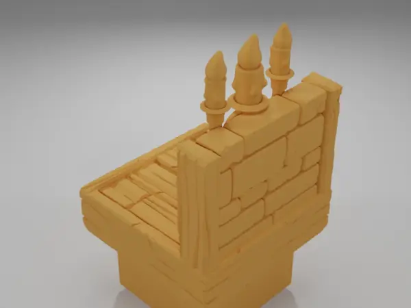 Overflowing Library - Medieval Town Part 2 - Dungeon Blocks
