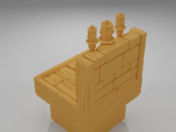 Overflowing Library - Medieval Town Part 2 - Dungeon Blocks