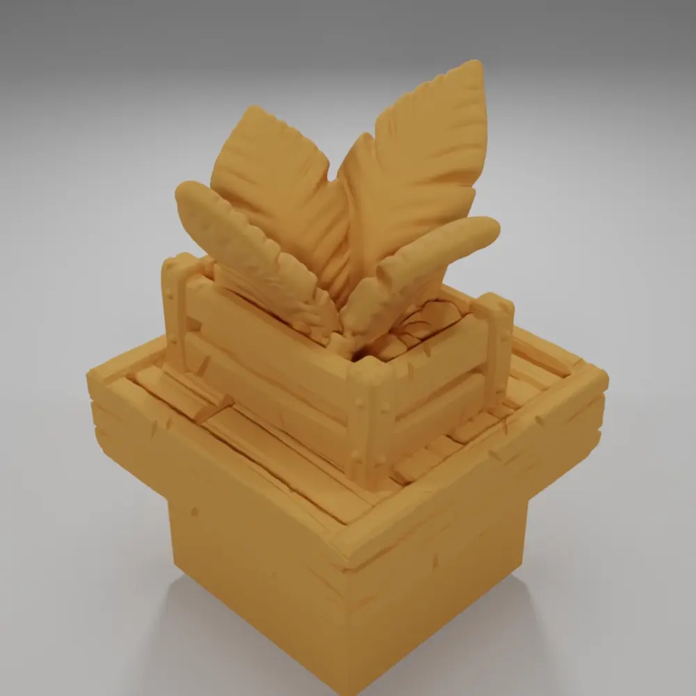 House Plant 1 - Medieval Town Part 2 - Dungeon Blocks
