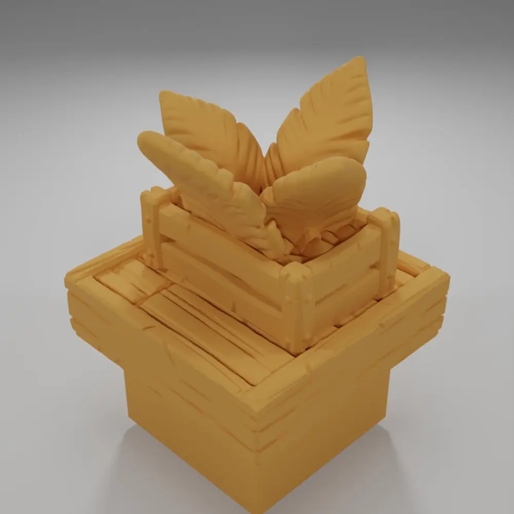 House Plant 1 - Medieval Town Part 2 - Dungeon Blocks