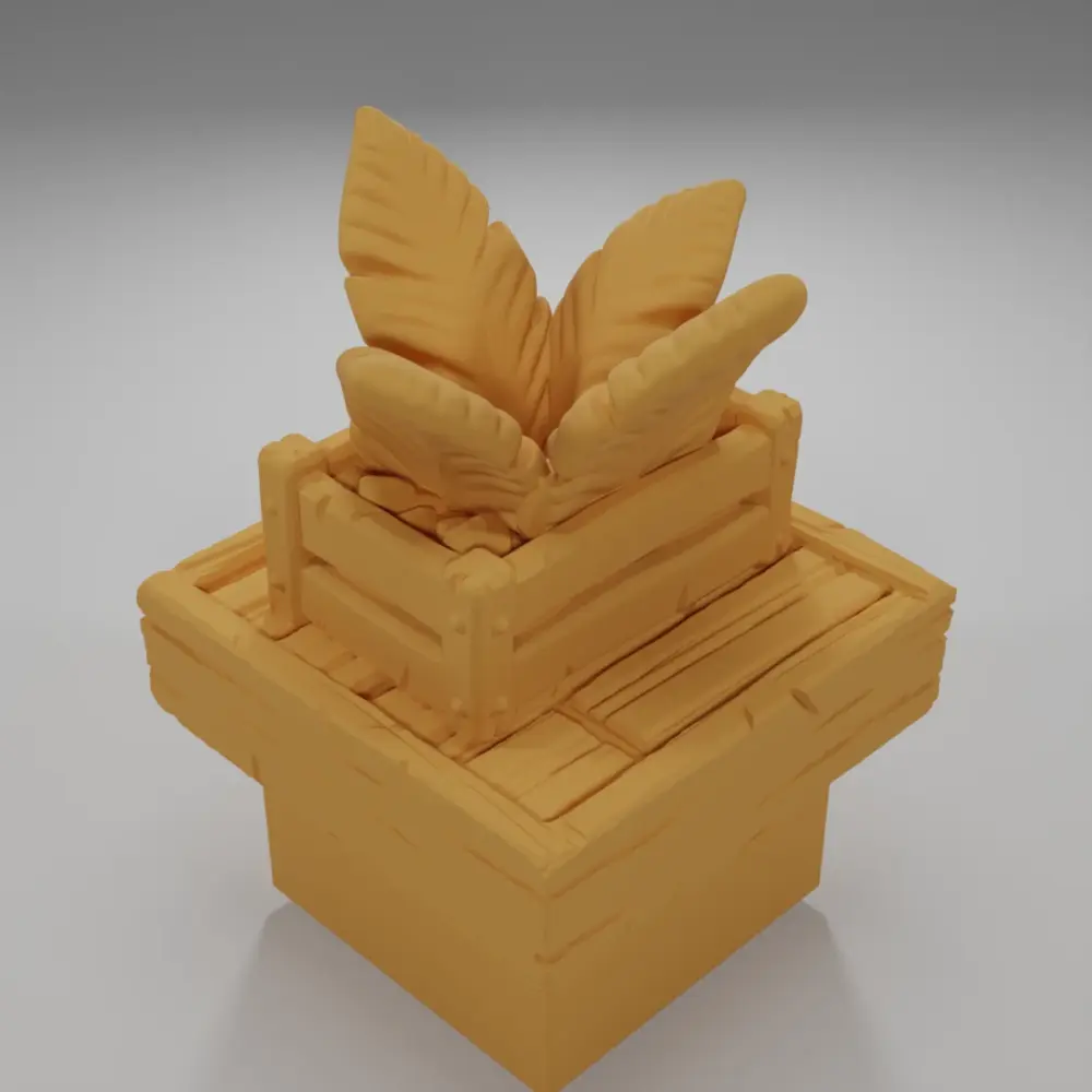 House Plant 1 - Medieval Town Part 2 - Dungeon Blocks