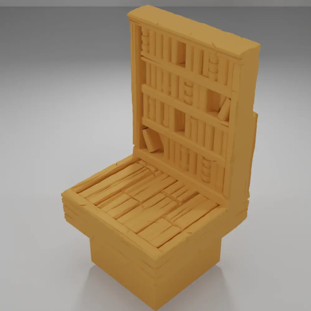 Library 1 - Medieval Town Part 2 - Dungeon Blocks