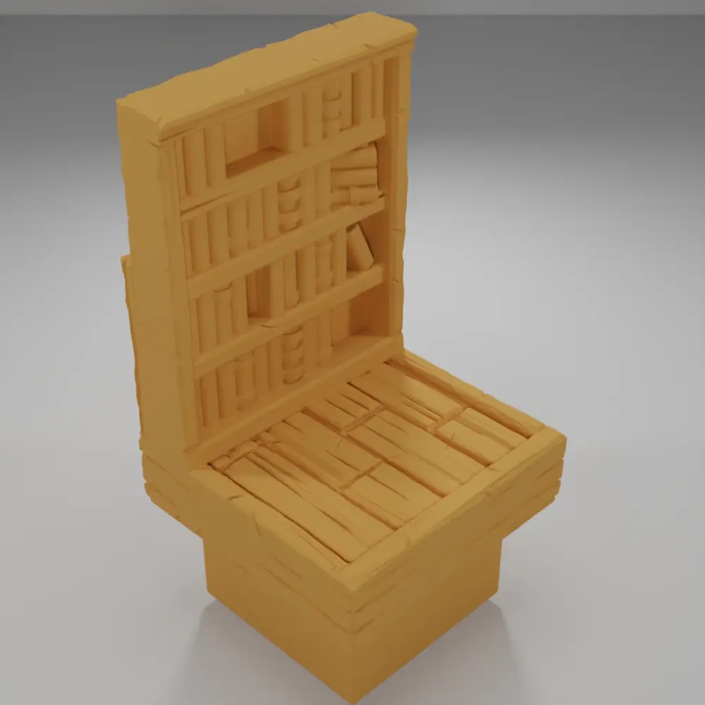 Library 2 - Medieval Town Part 2 - Dungeon Blocks