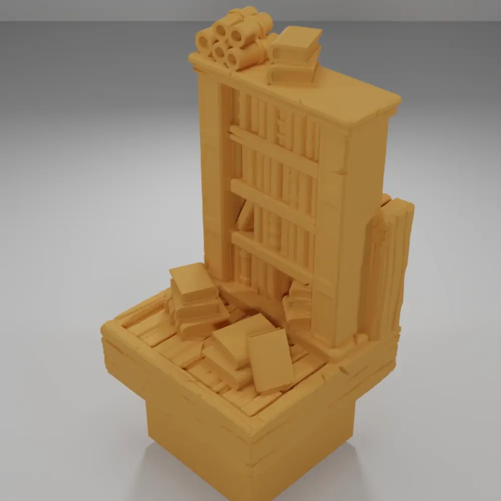 Overflowing Library - Medieval Town Part 2 - Dungeon Blocks