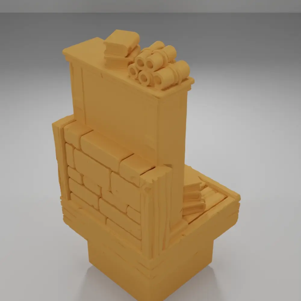 Overflowing Library - Medieval Town Part 2 - Dungeon Blocks