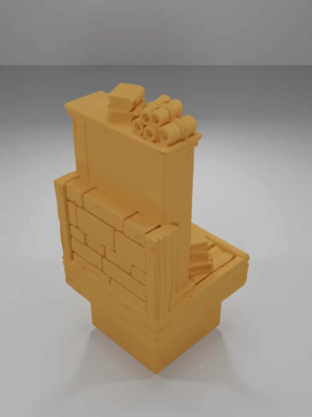 Overflowing Library - Medieval Town Part 2 - Dungeon Blocks