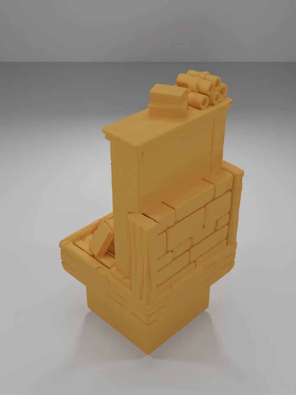 Overflowing Library - Medieval Town Part 2 - Dungeon Blocks