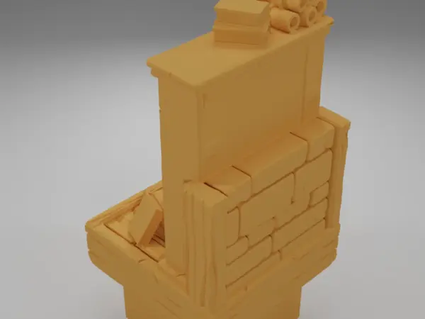 Overflowing Library - Medieval Town Part 2 - Dungeon Blocks